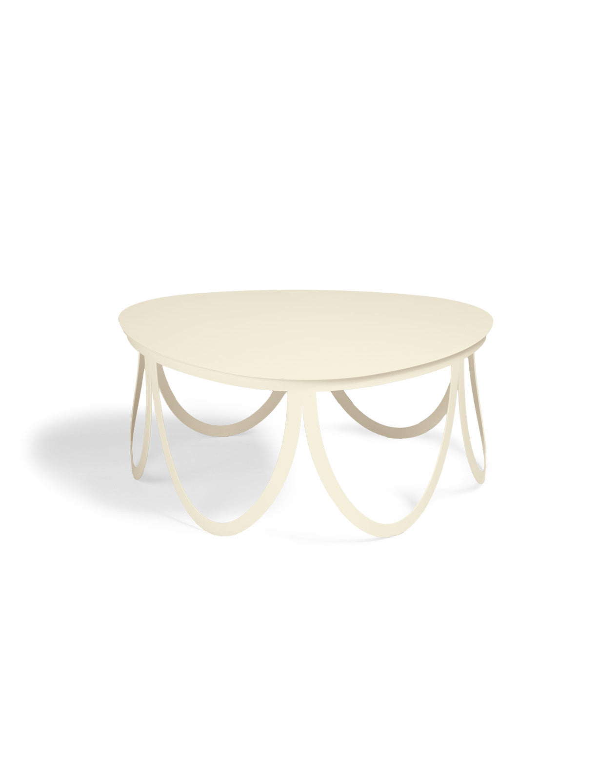 Mesita Ovalisa Light Crema