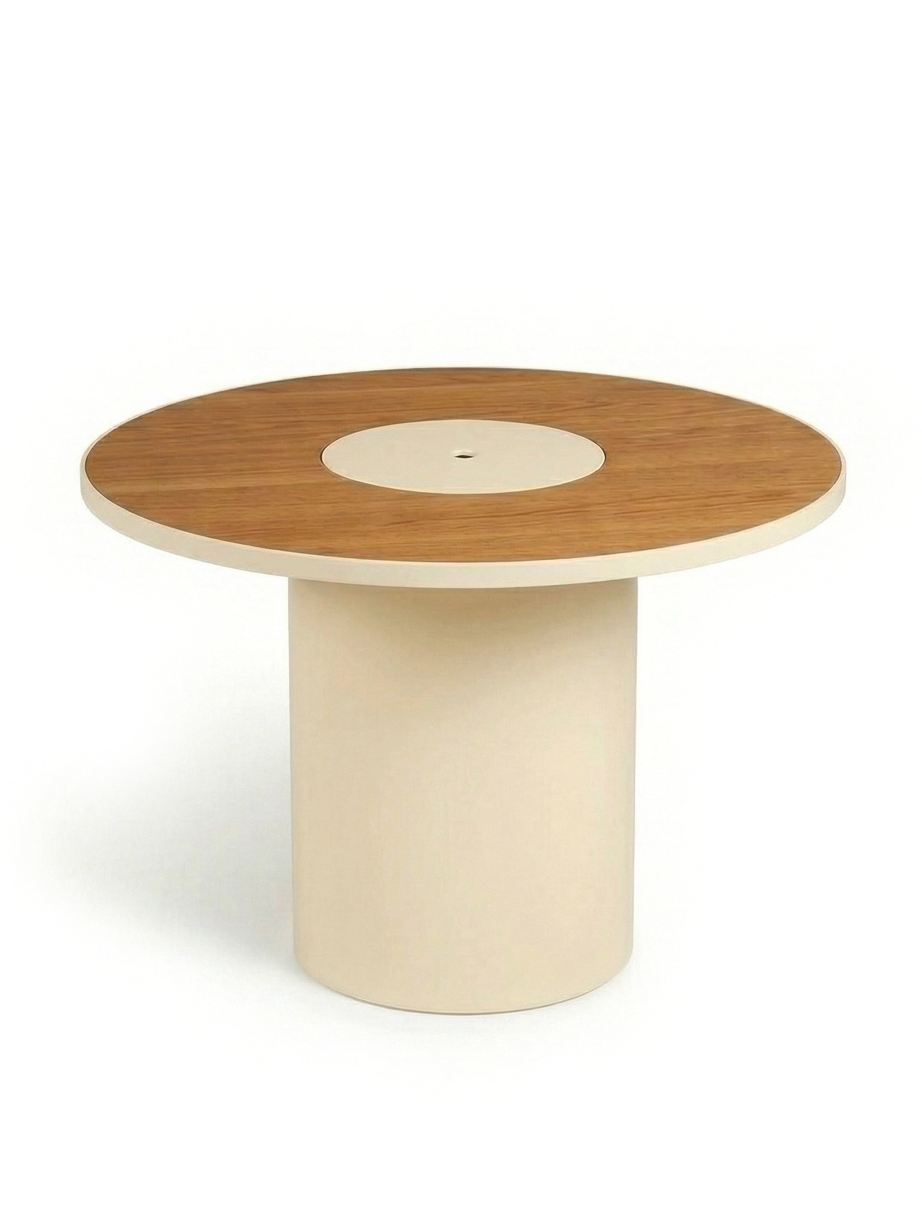 Mesa Forat Marfil Suave y Roble